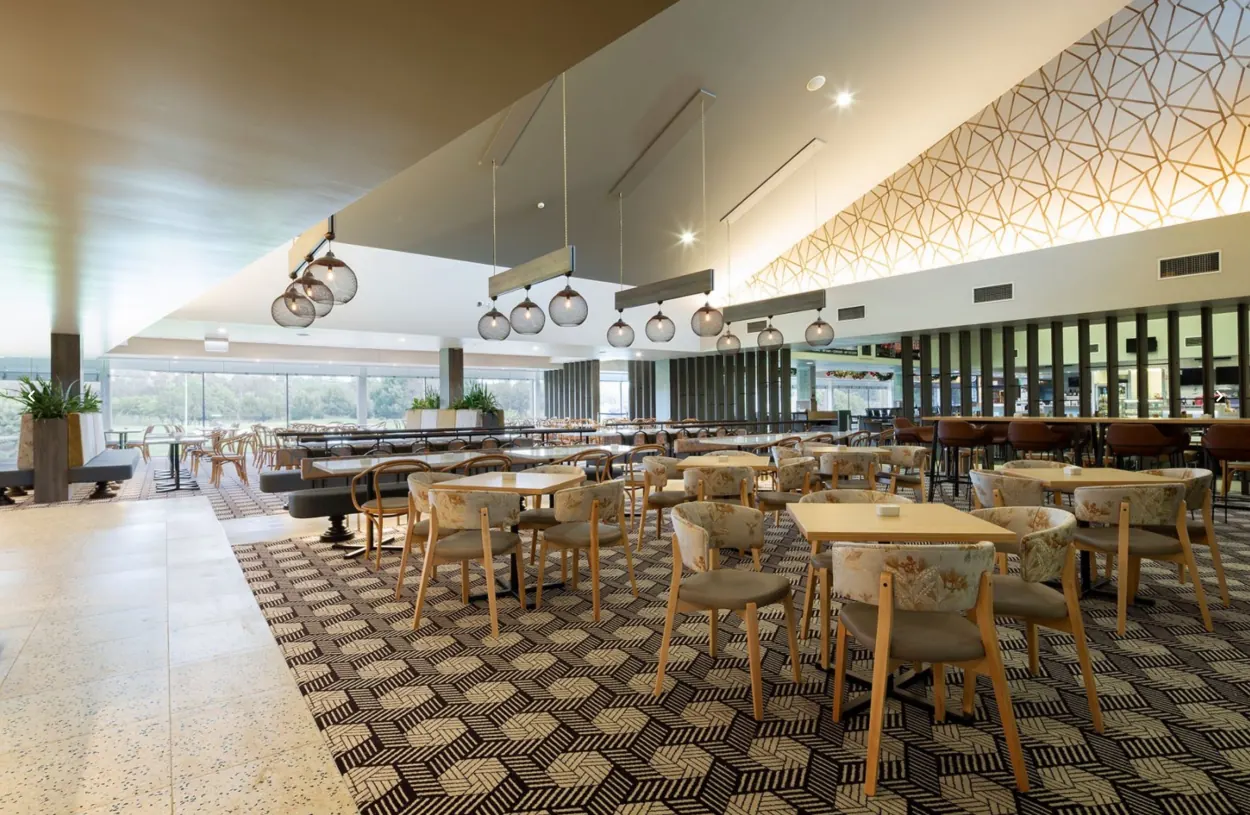 Main dining and social area